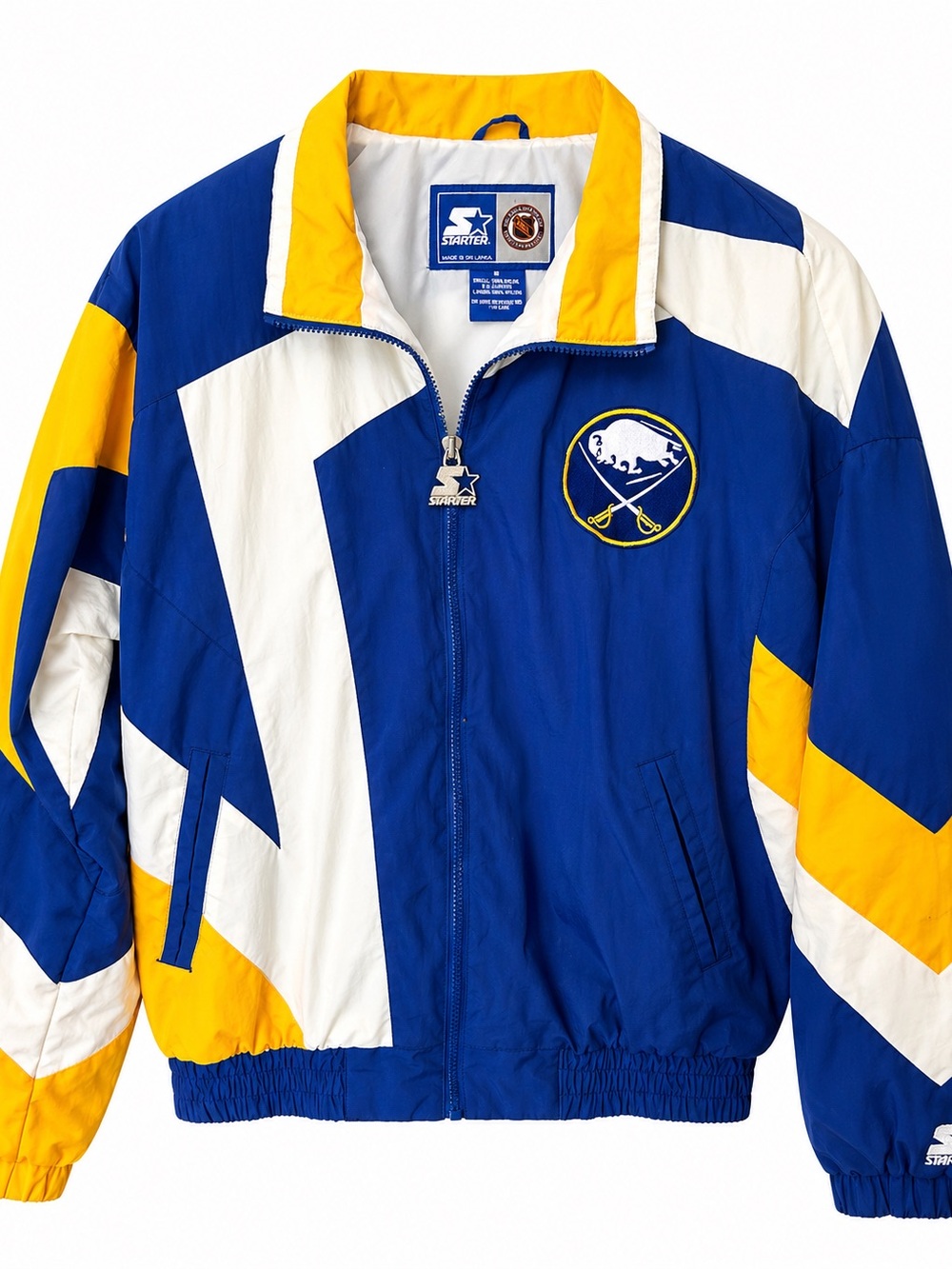 Vintage Starer Buffalo Sabres Zip Jacket NHL Small 90’s Licensed Retro